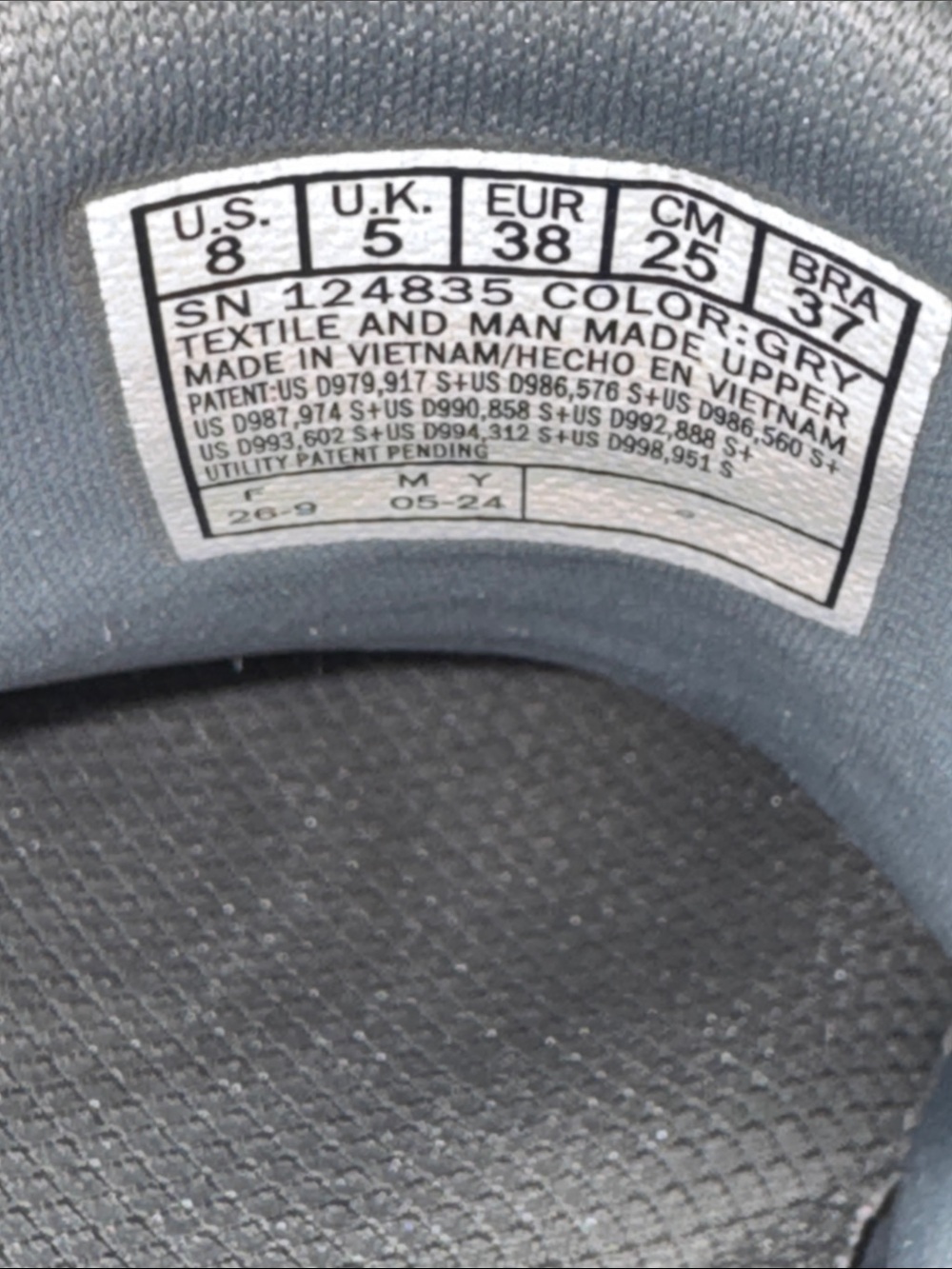Skechers Dacie Gray Slip-On Hands-Free GOwalk Flex Sneakers - Women’s Size 8 - Picture 11 of 12